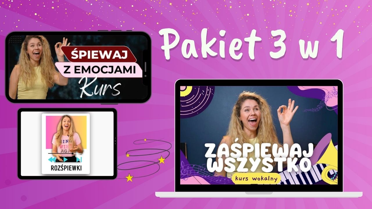 Kursy Wokalne - Pakiet Podstawowy