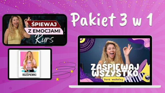 Kursy Wokalne - Pakiet Podstawowy